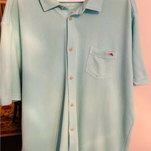 Tommy Bahama Aqua Button Down Shirt